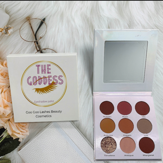 Goddess Eye shadow Pallette - Goo Goo Lashes Beauty Cosmetics