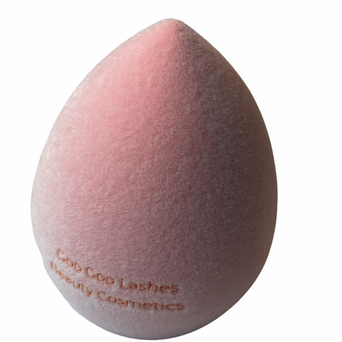 Glow Microfibre Velvet beauty Blender - Goo Goo Lashes Beauty Cosmetics